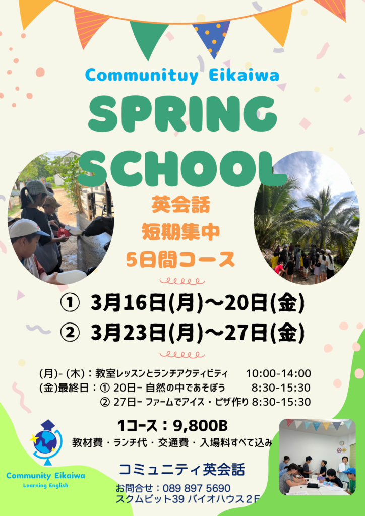 Spring School 2026 開催